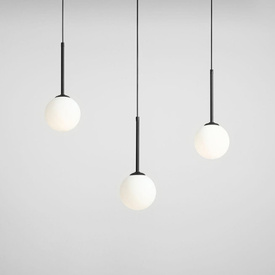 Lampa wisząca Bosso 3 1087E_1 czarna