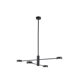 Lampa wisząca ORBIT IV 7945 czarna Nowodvorski