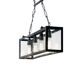 LAMPA WISZĄCA IGOR SP4 CZARNA 092942 IDEAL LUX