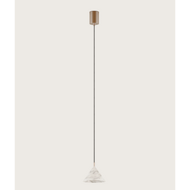 Lampa wisząca ANZA starzone złoto C1336 Aromas