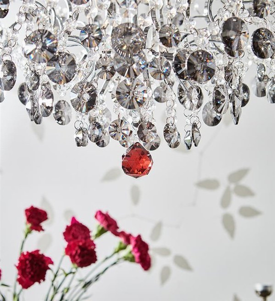 Żyrandol kryształowy HIDDEN GEM Markslojd 107415 chrom