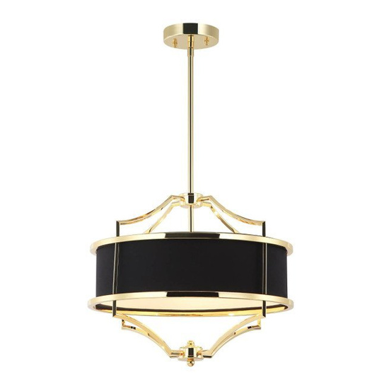 Lampa wisząca Stesso Gold Black S STYL NOWOJORSKI 