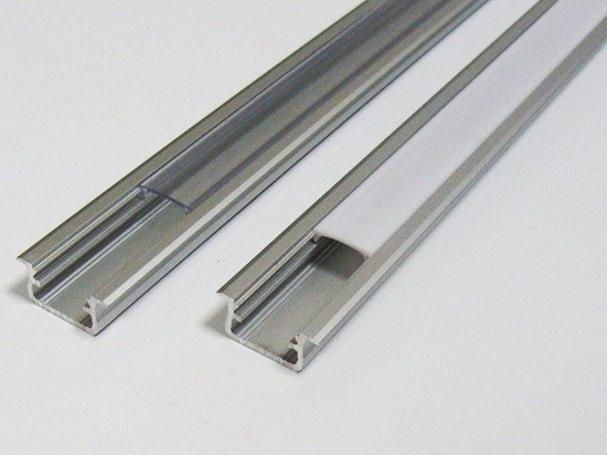 Profil wpuszczany srebrny anodowany typ B 2 metry