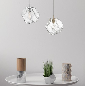 Lampa wisząca ROCK złota ZUMA LINE P0488-01B-U8AC