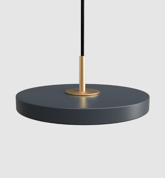 Lampa wisząca Asteria mikro szary antracyt UMAGE