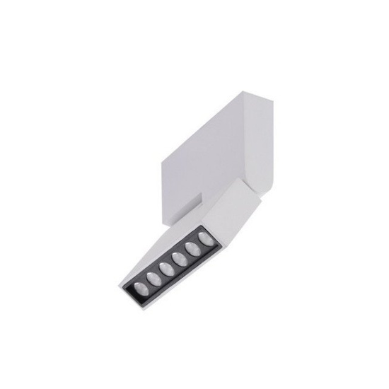 Oprawa natynkowa z ruchomym źródłem światła Leon White Azzardo