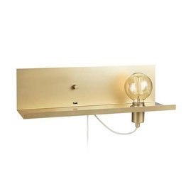 Kinkiet Multi złoty z portem USB 107791