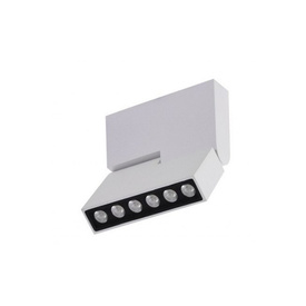 Oprawa natynkowa z ruchomym źródłem światła Leon White Azzardo