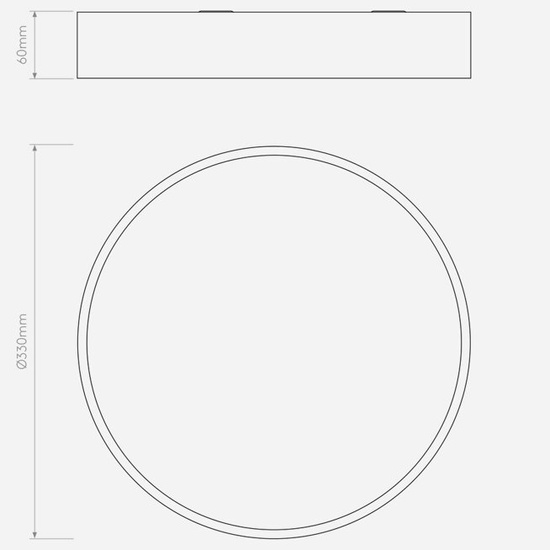 Plafon do łazienki Mallon led Astro Lighting