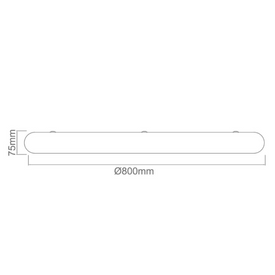 Plafon Piatto Gold 80 OPEN DESIGN HIGHLIGHTS