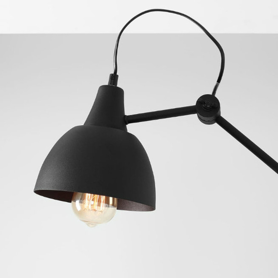 Kinkiet podwójny Aida 842D czarny ALDEX