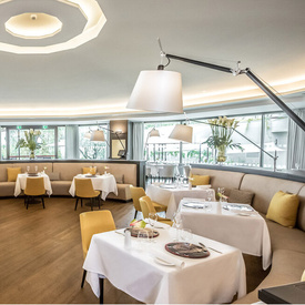 Tolomeo Mega Lampa Stojąca Pergamin Ø 32 cm Artemide