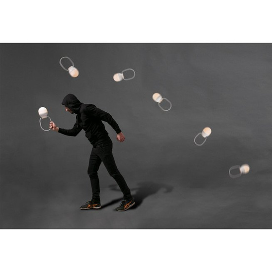 Biała lampka przenośna lampka TAKE AWAY LED 01015 Faro