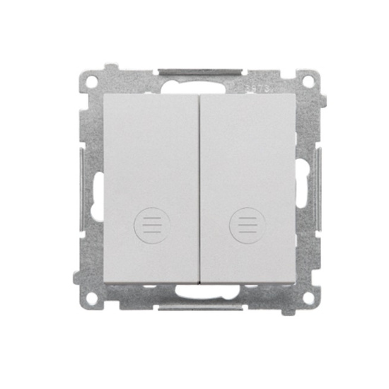 Łącznik schodowy podwójny z podświetleniem Simon 55 