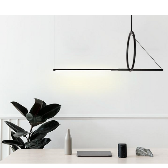 MOOSEE lampa wisząca STICK czarna