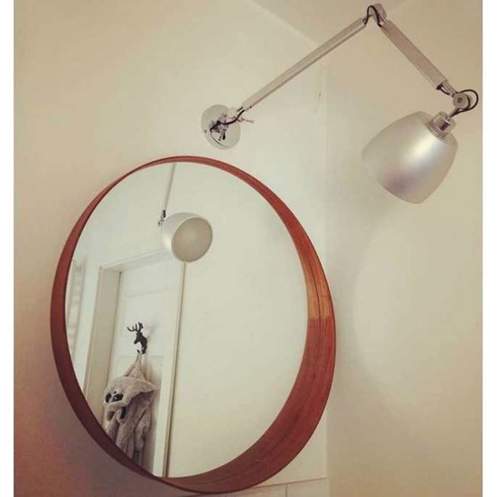 Kinkiet / lampa wisząca na ruchomym wysięgniku Zyta Wall S Azzardo