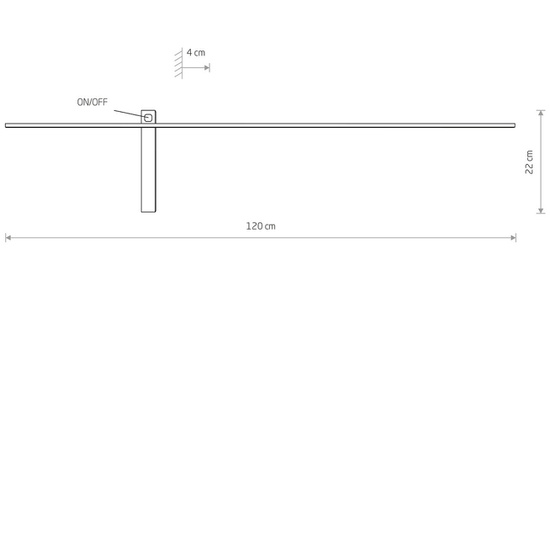 Kinkiet / Lampa ścienna IMPULSE LED L 8117 Nowodvorski 