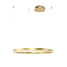 Ściemnialna Lampa wisząca Halo 120 CCT Gold Azzardo