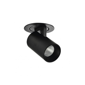 Reflektor do zabudowy z ruchomym źródłem światła Luna Black Azzardo