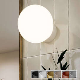 KINKIET MODERN BALL simple midi LED hermetic MPOWER 2700K AQFORM 