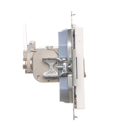 Gniazdo komputerowe podwójne ekranowane RJ45 kat. 6 Simon 55