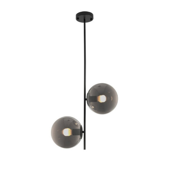 Lampa wisząca VENUS 2 przydymiona 44 cm 