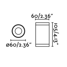 Lampa sufitowa OLOT biała 71372