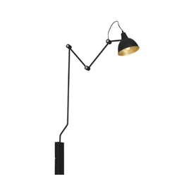 Kinkiet Aida 843C_1 czarny ALDEX