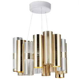 Lampa wisząca LA LOLLO M GOLD-FUMÉ SLAMP