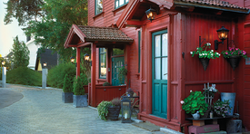 Kinkiet zewnętrzny London Norlys art. 493 czarny