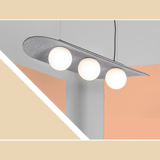 Lampa wisząca AQfelt OVALL BALL LED Aqform
