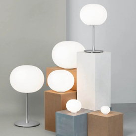 Lampa stołowa Glo-Ball Table 1 czarna F3020031 Flos