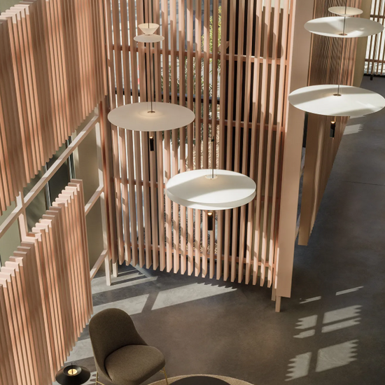 Lampa wisząca FLAMINGO 1510 VIBIA grafitowa