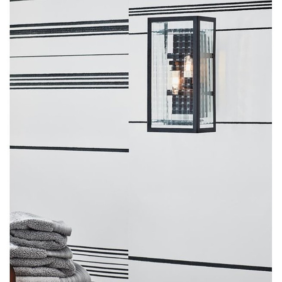 Kinkiet łazienkowy Fulham 2L czarny IP44 Markslojd