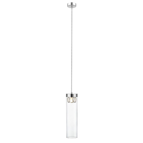 Lampa wisząca Gem srebrna ZUMA LINE P0389-01D-F4AC
