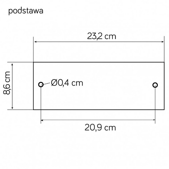 Słupek ogrodowy ARMA ARS-500 SU-MA