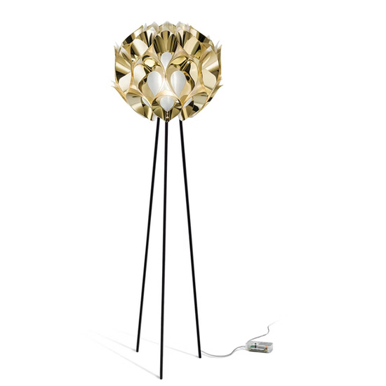Lampa stojąca Flora złota Slamp 