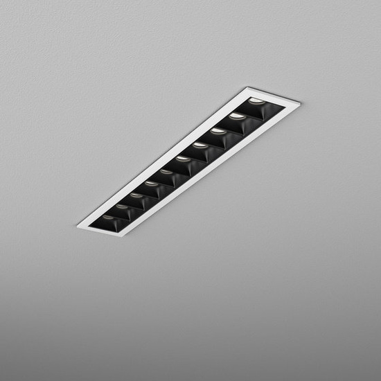 RAFTER points 28 LED trim wpuszczany M940 37° odbłyśnik czarny AQFORM 