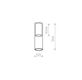 Klosz CAMELEON CYLINDER S TR/BS 8546 Nowodvorski
