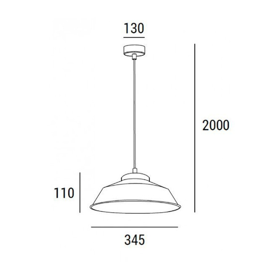 Oprawa wisząca Hexagon Zaho Lighting