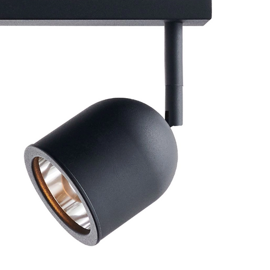 Reflektor sufitowy dwupunktowy SPARK 3 KASPA Czarny