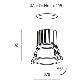 HOLLOW move LED wpuszczany AQform