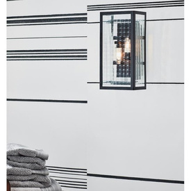 Kinkiet łazienkowy Fulham 2L czarny IP44 Markslojd