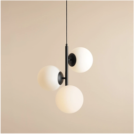 Lampa wisząca FIN 3 BLACK M Aldex