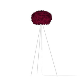 Lampa podłogowa tripod EOS medium czerwona UMAGE