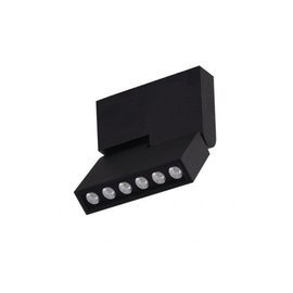 Oprawa natynkowa z ruchomym źródłem światła Leon Black Azzardo