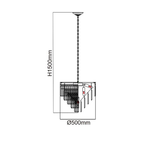 Kryształowa lampa wisząca Artico OPEN DESIGN HIGHLIGHTS