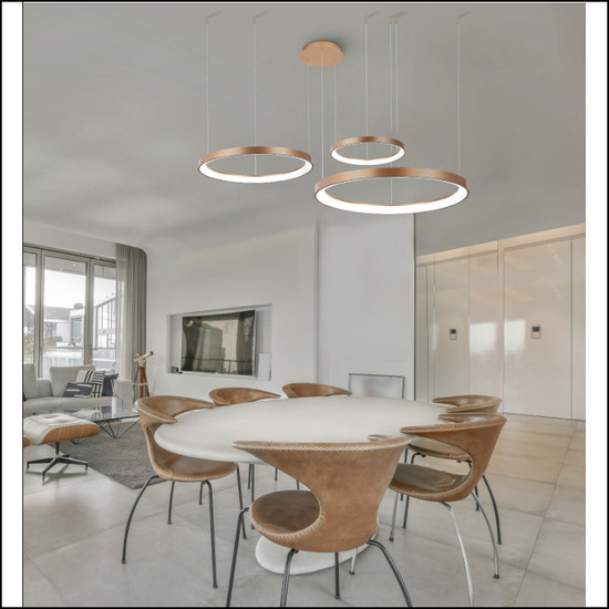 Lampa wisząca Agnes 38 + 58 +78 DIMM CCT SWITCH Azzardo AZ5025