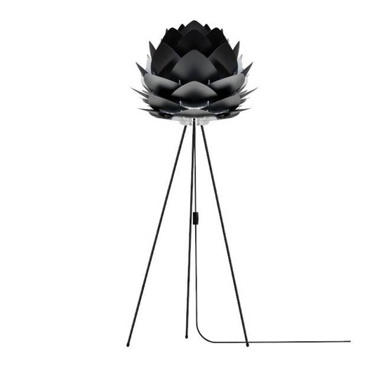 Lampa stojąca tripod SILVIA medium black UMAGE 