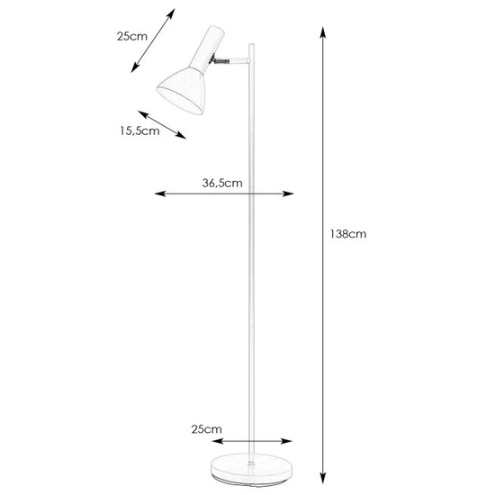 Lampa stojąca METRO Markslöjd 108687
